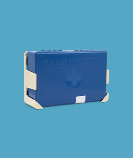 ”I” típusú falra rögzíthető munkahelyi elsősegély felszerelés max. 30 fős üzemek, vállalkozások, cégek számára - Max. 30 fő