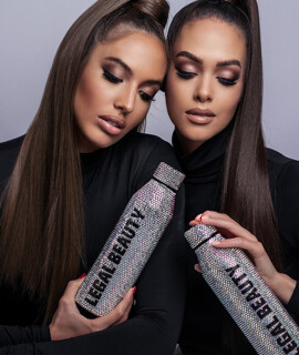 Las Vegas dupla falú, rozsdamentes, acél termosz - Ezüst/fekete - 480 ml