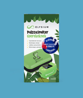 Fociláz - Elysium pulzoximéter gyerekeknek - Krokodil + Focilabda