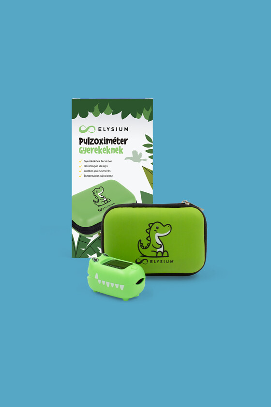Elysium pulzoximéter - Pulzoximéter - Gyerek - Krokodil