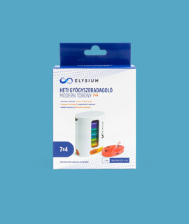 Elysium gyógyszeradagoló - Gyógyszeradagoló - Heti gyógyszeradagoló modern torony - 7x4