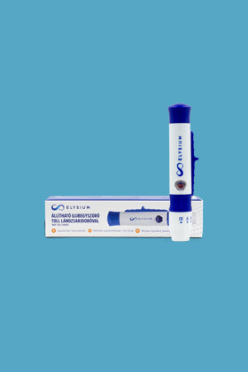 Elysium 10 mélységig állítható ujjbegyszúró toll lándzsakidobóval - 1 db