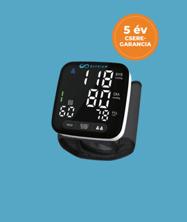 Elysium R6 csuklós magyarul beszélő vérnyomásmérő (mandzsetta: 13,5-21,5 cm) - 1 db