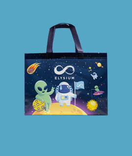 Elysium bevásárlótáska - Bevásárlótáska - Űrhajós - 40 x 30 x 17 cm