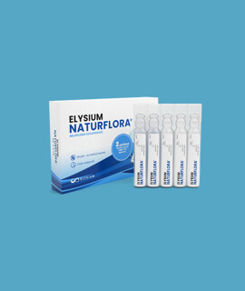 Elysium Naturflora belsőleges szuszpenzió 2 milliárd Bacillus Clausii (UBBC-07) spórával - 20 x 5 ml - 1 doboz
