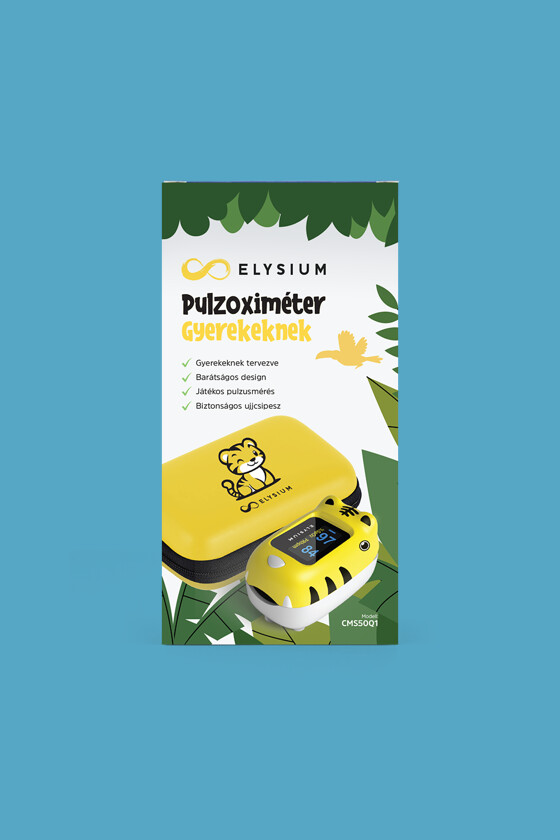 Elysium pulzoximéter - Pulzoximéter - Gyerek - Tigris
