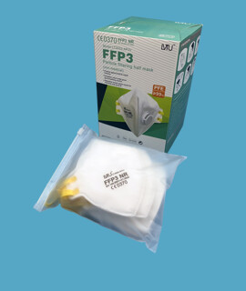 LVTU prémium FFP3 arcmaszk - LVTU FFP3 arcmaszk - 1 csomag - Szelepes