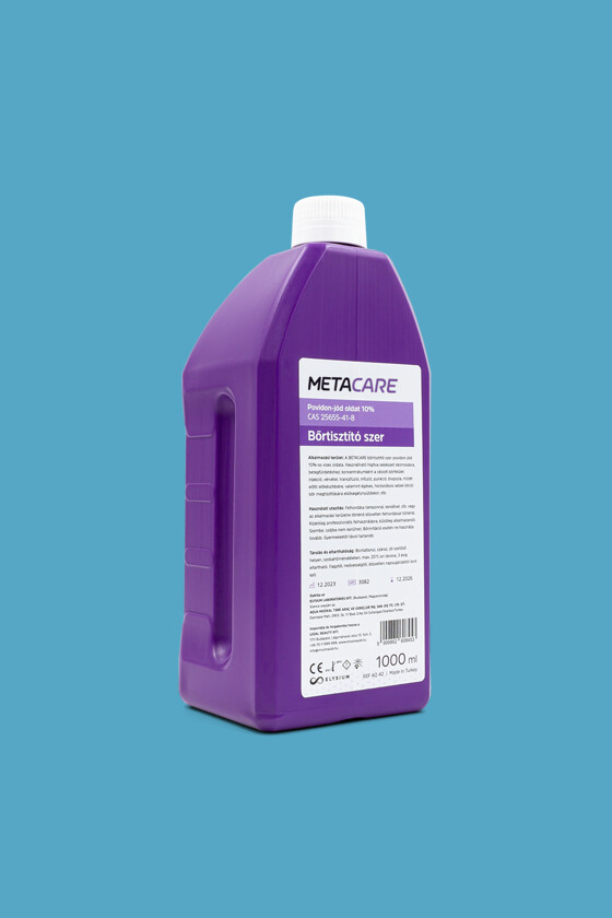 METACARE povidon-jód 10% bőrtisztító szer - 1000 ml - 1 db