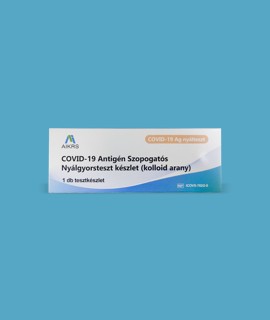 AIKRS SARS-CoV-2 készlet - SARS-CoV-2 teszt - 1 db - Antigén (Ag) Szopogatós