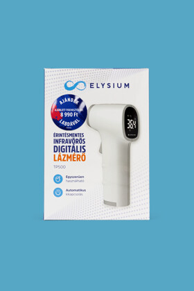 Fociláz - Elysium TP500 érintésmentes infravörös digitális lázmérő + Focilabda