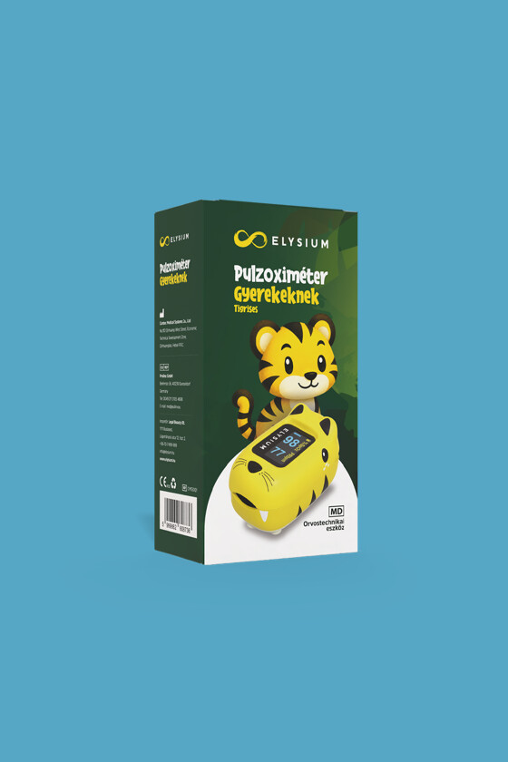 Elysium pulzoximéter - Pulzoximéter - Gyerek - Tigris