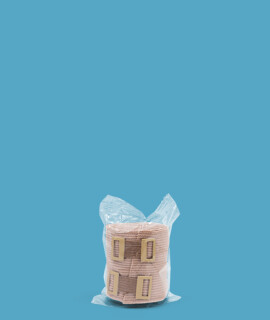 Elysium steril, latexmentes, rugalmas kompressziós pólya - Rugalmas pólya - 5 cm x 4,5 m