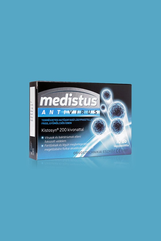 Medistus Antivirus lágypasztilla 10 szemes - Antivírus - Gyümölcsös - 12 doboz