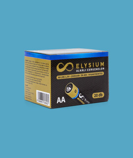 Elysium alkáli ceruzaelem (AA) - 20 db - 1 doboz