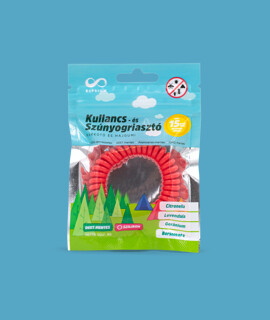 Elysium kullancs- és szúnyogriasztó - Kullancs- és szúnyogriasztó többféle típussal - Szilikon karkötő és hajgumi