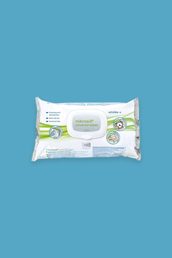Schülke mikrozid® universal wipes törlőkendő - Fertőtlenítő kendő - 100 db