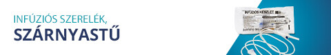 Infúziós szerelék, szárnyastű