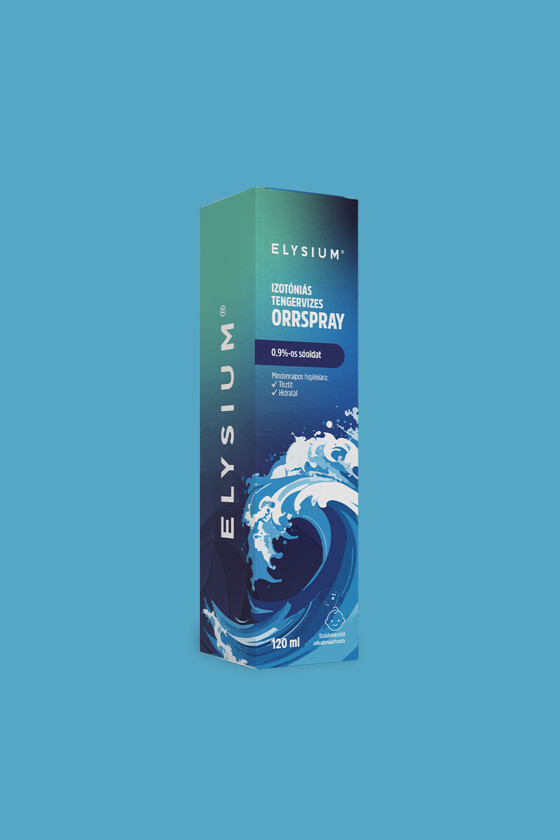 Elysium orrspray - Orrspray - Izotóniás tengervizes orrspray - 0,9% - 120 ml