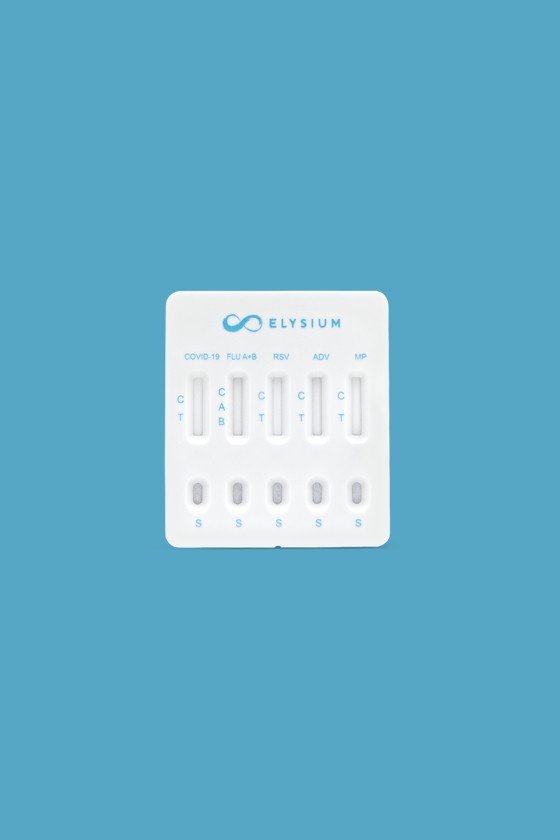 Elysium SARS-CoV-2 tesztkészlet - SARS-CoV-2 teszt - 1 db - Covid 19 + Influenza A + Influenza B + RSV + ADV + MP