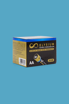 Elysium alkáli ceruzaelem (AA) - 20 db - 1 doboz