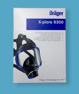 Dräger X-PLORE 6300 teljesálarc (gázálarc) - Teljesálarc - 1 db - OneSize