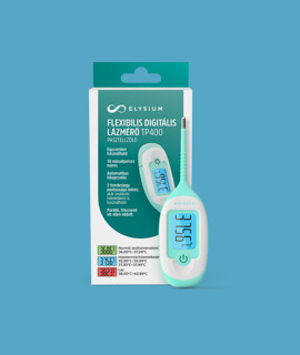 Elysium TP400 flexibilis digitális lázmérő - pasztellzöld - 1 db