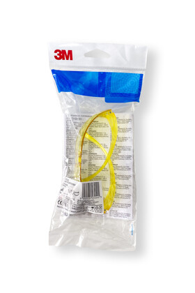 3M SecureFit SF203AF-EU védőszemüveg - sárga - Védőszemüveg - 1 db - Sárga