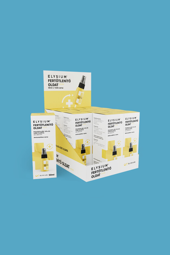 Elysium fertőtlenítő oldat - Fertőtlenítő oldat - 50 ml - spray