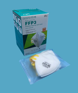 LVTU prémium FFP3 arcmaszk - 25 db - Szelep nélküli - 1 doboz