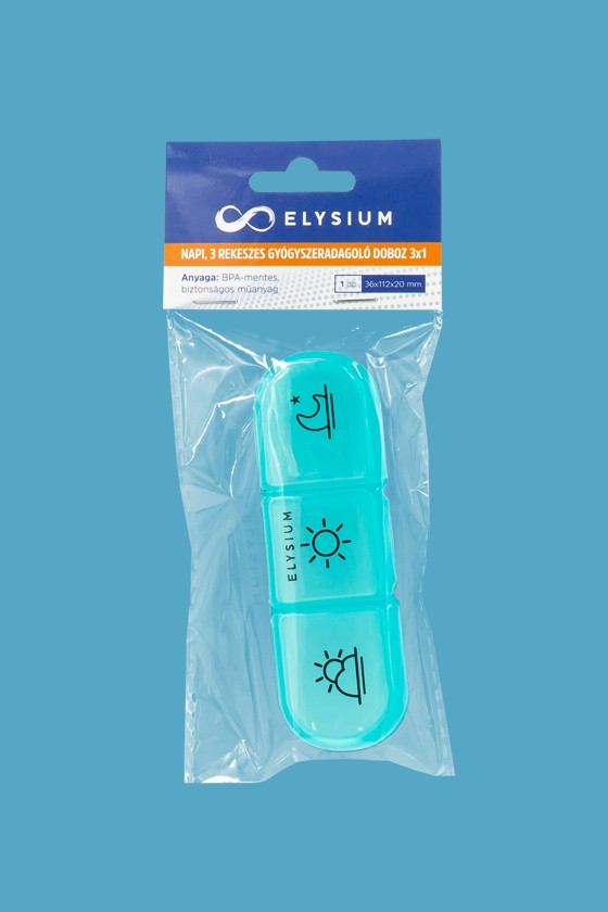 Elysium gyógyszeradagoló - Gyógyszeradagoló - Napi gyógyszeradagoló - 3x1