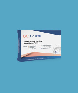 Elysium Lyme-kór tesztkészlet - Lyme-kór teszt lejárati idővel - IgG/IgM ujjbegyvérből - 2027-04-30