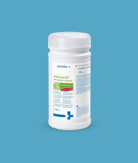 mikrozid® sensitive wipes Jumbo fertőtlenítő kendő utántölthető adagoló - 200 lap/csomag - 1 db