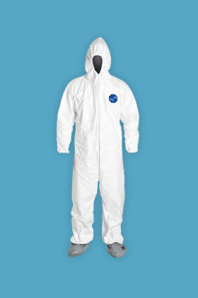 Tyvek classic xpert kapucnis overál (5/6 védelmi szint) - Overál - Fehér - XXL