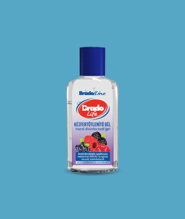 Bradolife kézfertőtlenítő gél - Gyümölcsös - 50 ML - 1 db