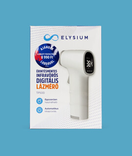 Fociláz - Elysium TP500 érintésmentes infravörös digitális lázmérő + Focilabda