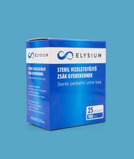 Elysium steril vizeletgyűjtő zsák gyerekeknek - 100 ml - 25 db - 1 doboz