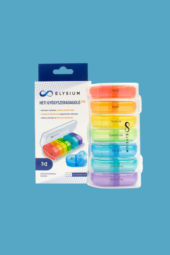 Elysium heti gyógyszeradagoló - 7x2 - 1 db