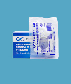 Elysium steril vizeletgyűjtő zsák - Vizeletgyűjtő zsák - 1 db - Steril szivacsbetétes vizeletgyűjtő zsák gyerekeknek - 160 ml