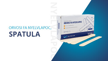 Orvosi fa nyelvlapoc, spatula