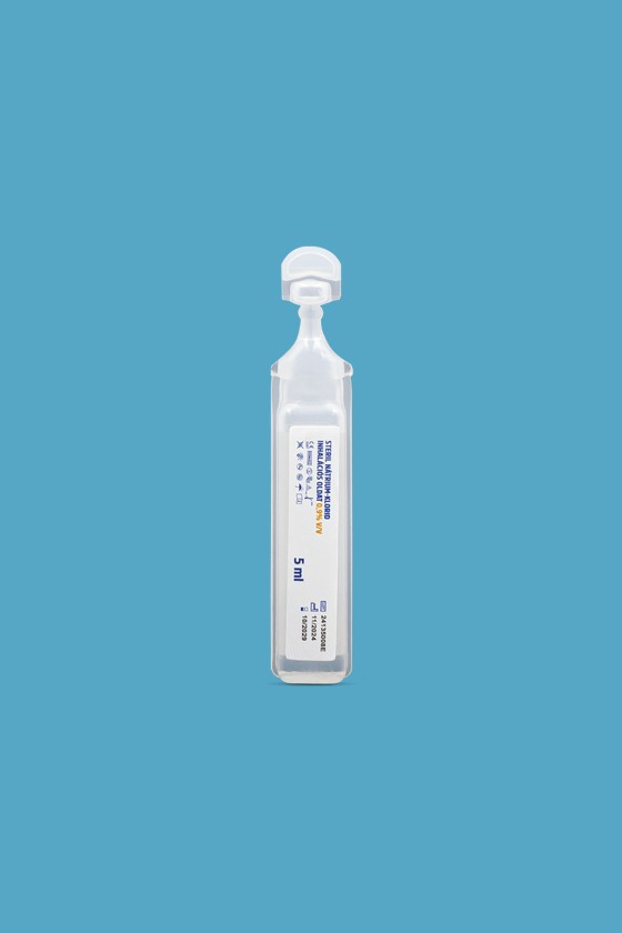 Elysium steril nátrium-klorid oldat 0,9% V/V - Nátrium-klorid oldat - Inhalációs oldat - 20 x 5 ml