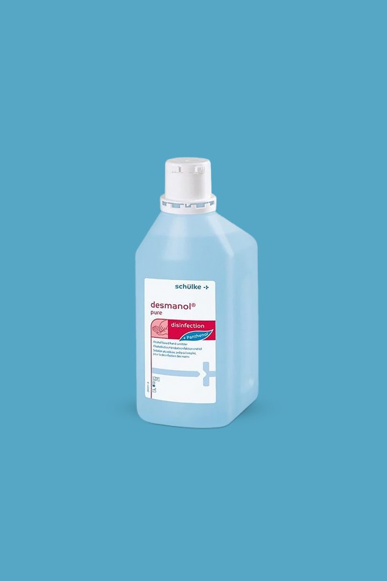 Schülke desmanol® pure kézfertőtlenítő - Kézfertőtlenítő - Illatmentes - 1000 ml