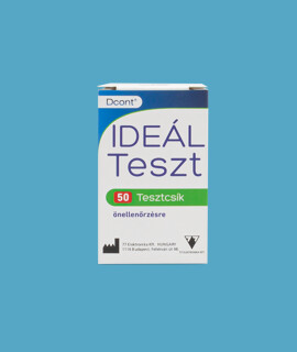 Dcont vércukorszintmérő tesztcsík - Vércukorszintmérő tesztcsík lejárati idővel - Dcont Ideál tesztcsík - 50 db - 2027-01-28