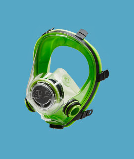 BLS 5700 Olasz ikerszűrős teljesálarc - 1 db - OneSize