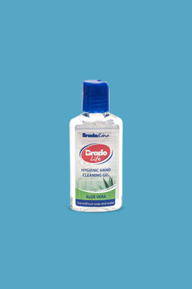 Bradolife kézfertőtlenítő gél - 50 ml - Kézfertőtlenítő - Aloe vera - 50 ml