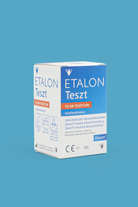 Dcont Etalon vércukorszintmérő tesztcsík - 50 db - 1 doboz