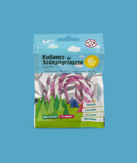 Elysium kullancs- és szúnyogriasztó - Kullancs- és szúnyogriasztó többféle típussal - Műbőr karkötő