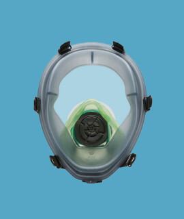 BLS 5600 Olasz ikerszűrős teljesálarc - Teljesálarc - 1 db - OneSize