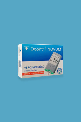Dcont Novum vércukorszintmérő készlet - 1 db