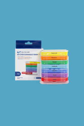 Elysium heti gyógyszeradagoló torony - 7x4 - 1 db