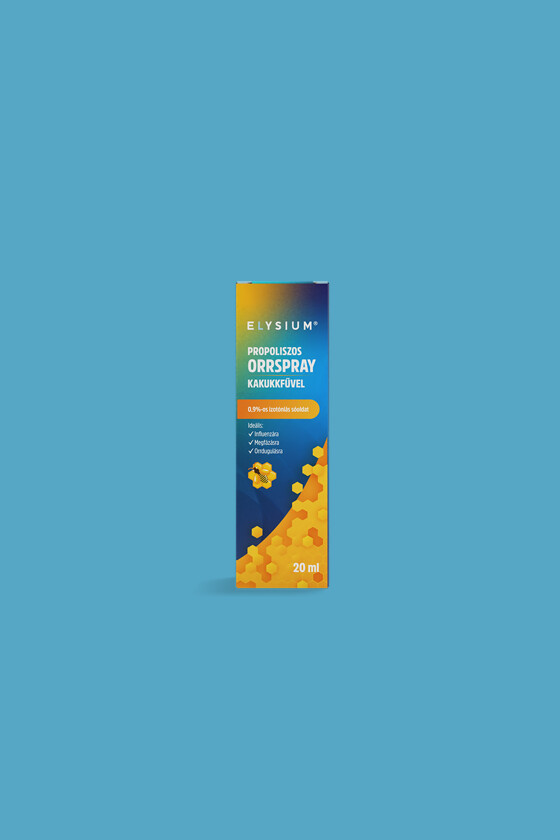 Elysium orrspray - Orrspray - Propoliszos orrspray kakukkfűvel - 0,9% - 20 ml